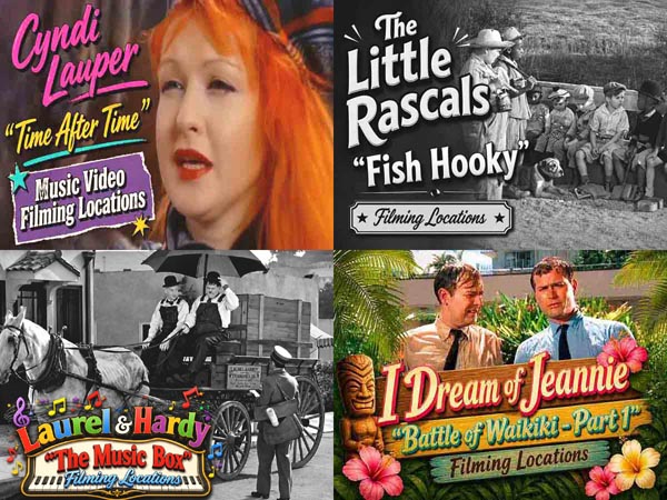 August 2024 featured filming location videos.
