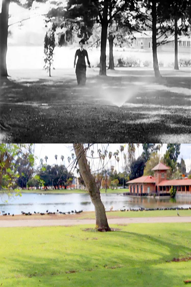 Filming location from the movie A Woman starring Charlie Chaplin.