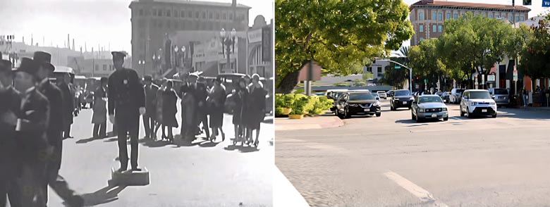 The Culver Hotel in Culver City, filming location for the Charley Chase movie Limousine Love