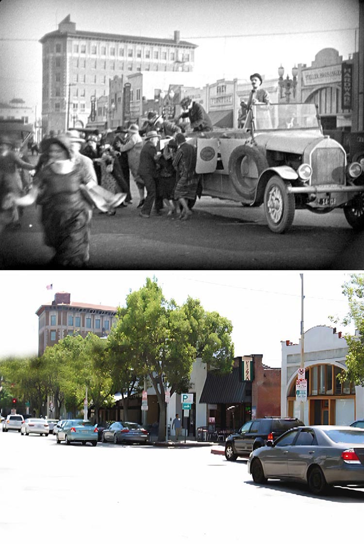 Filming location from the movie 45 Minutes From Hollywood starring Glenn Tryon.