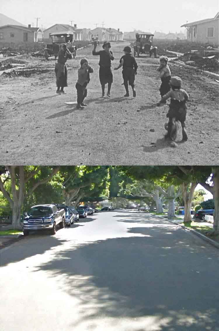 Filming location from the Our Gang / The Little Rascals movie Dogs Of War.