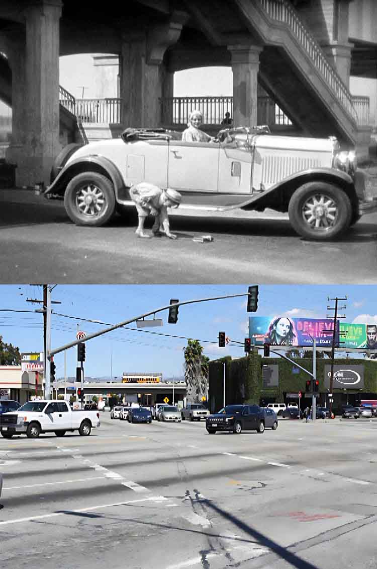 Filming location from the Our Gang / The Little Rascals movie Teacher's Pet.