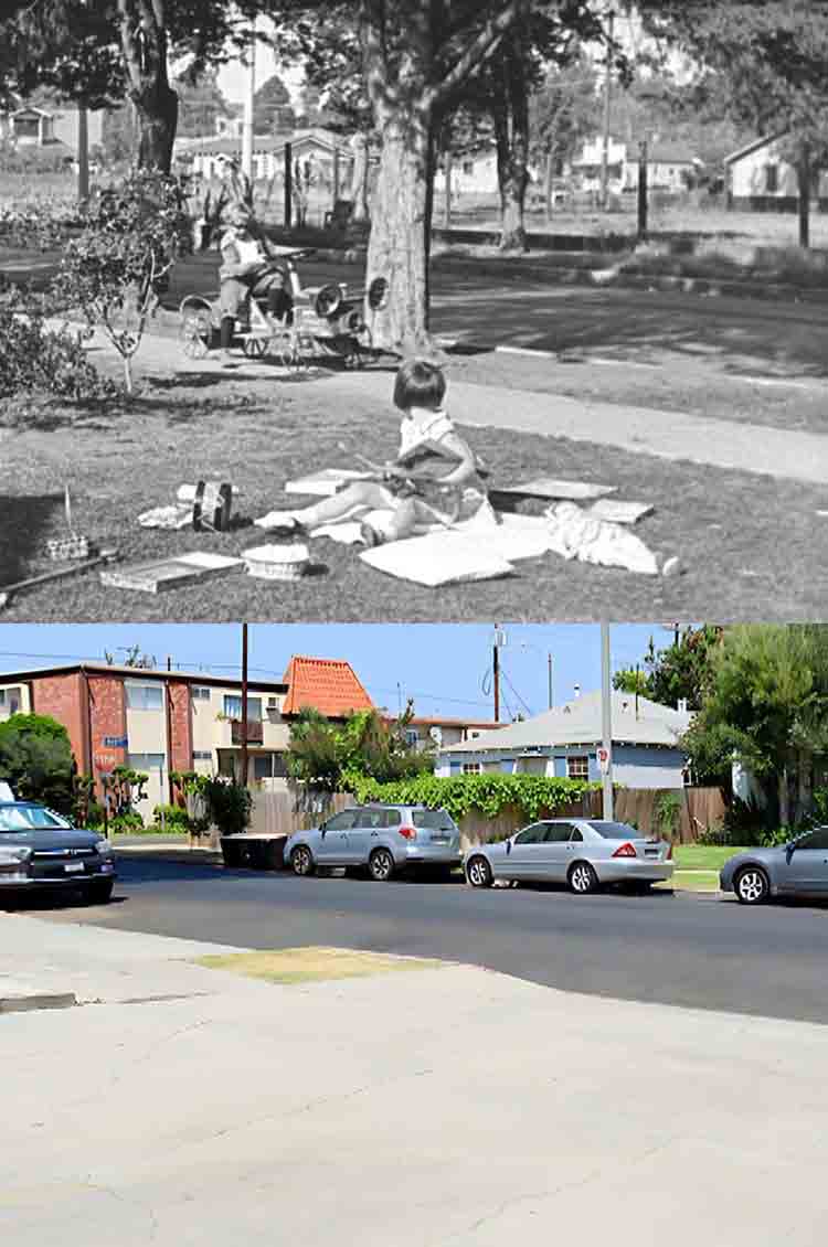 Filming location from the Our Gang / The Little Rascals movie The First Seven Years.