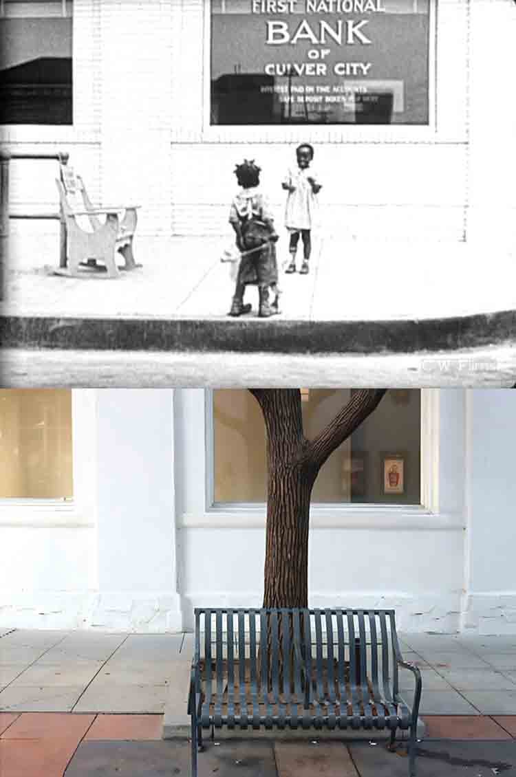 Filming location from the 1925 Our Gang / The Little Rascals movie Your Own Back Yard.