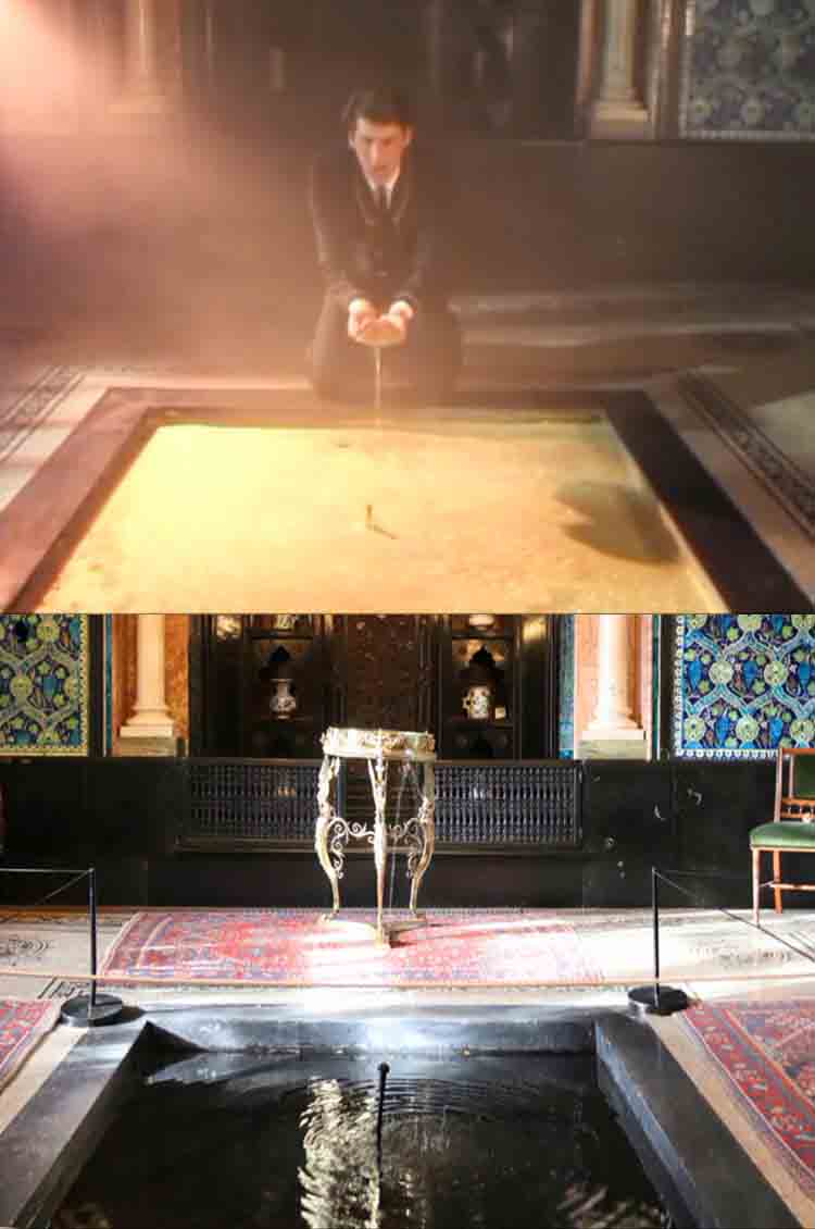 Filming location from the music video for the song Gold by Spandau Ballet.