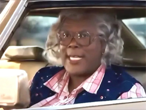 Tyler Perry in the movie Madea Goes To Jail.