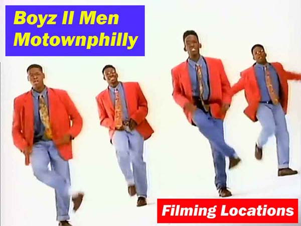 Title card from the music video for the song Motownphilly by the group Boyz II Men.