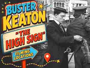 Title card from the Buster Keaton movie The High Sign.