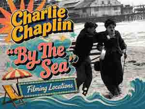 Title card from the Charlie Chaplin movie By The Sea.