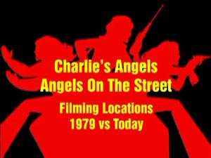 Title card from the episode Angels On The Street from the TV series Charlie's Angels.