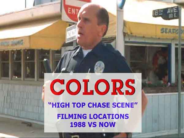Filming locations from the movie Colors starring Sean Penn and Robert Duvall.