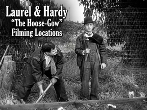 Title card from the Laurel and Hardy movie The Hoose-Gow.