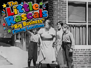 Title card from the Our Gang / The Little Rascals movie Big Business.