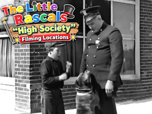Title card from the Our Gang / The Little Rascals movie High Society.
