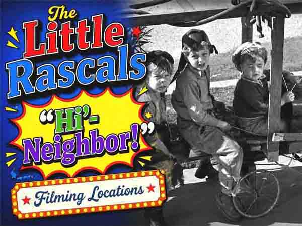 Title card from the Our Gang / The Little Rascals movie Hi'-Neighbor!