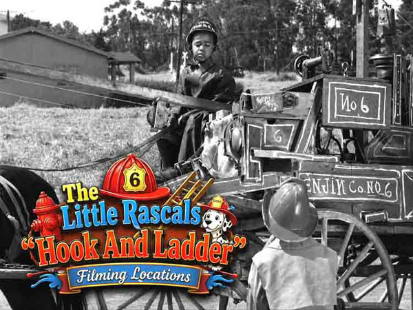 Title card from the Our Gang / The Little Rascals movie Hook And Ladder.
