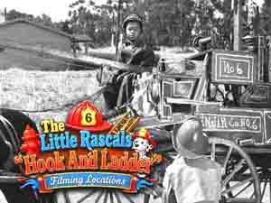 Title card from the Our Gang / The Little Rascals movie Hook and Ladder.