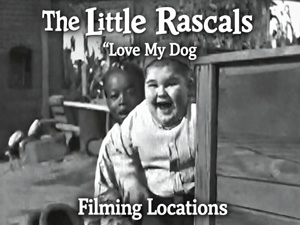Title card from the Our Gang / The Little Rascals movie Love My Dog.