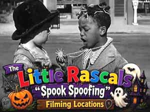 Title card from the Our Gang / The Little Rascals movie Spook Spoofing.