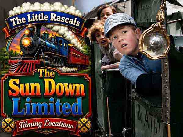Title card from the Our Gang / The Little Rascals movie The Sun Down Limited.