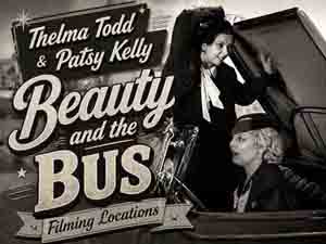 Title card from the movie Beauty And The Bus starring Thelma Todd and Patsy Kelly.