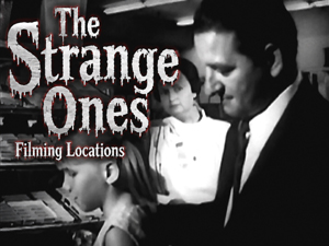Title card from the movie The Strange Ones.