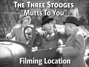 Title card from the movie Mutts To You starring The Three Stooges.