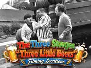 Title card from the movie Three Little Beers starring The Three Stooges.